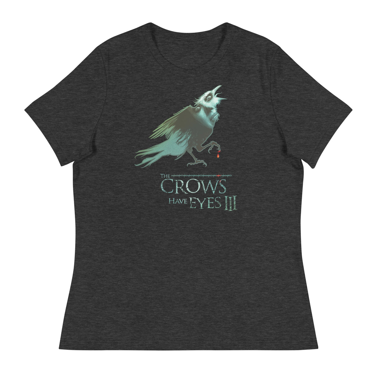The Crowes Have Eyes (Women's Relaxed T-Shirt)-Women's T-Shirts-Swish Embassy