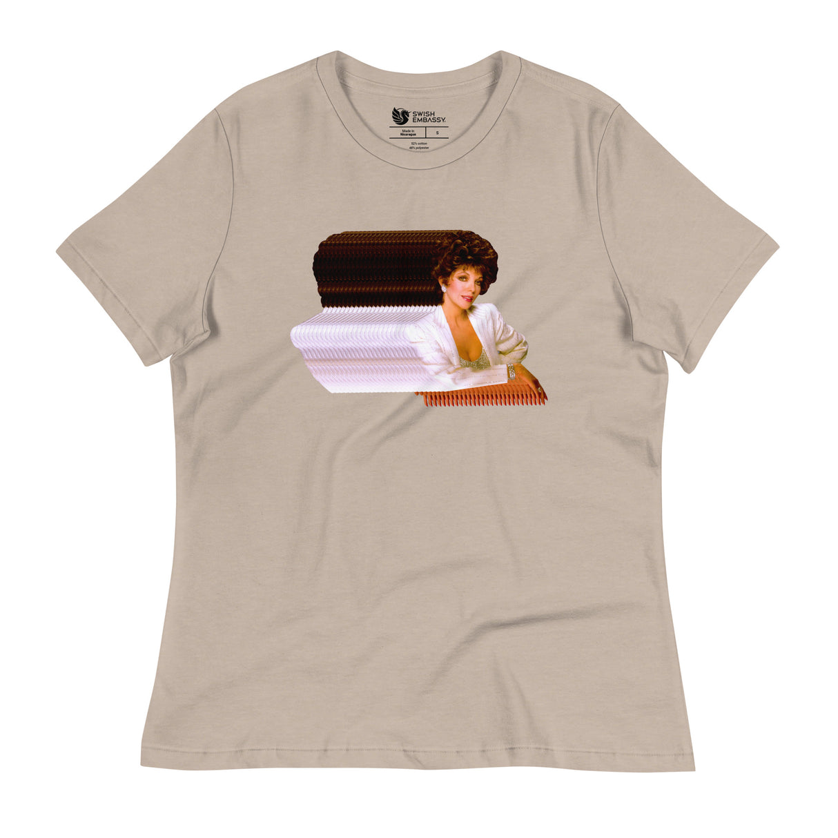 The Shoulderpad Supremacy (Women's Relaxed T-Shirt)-Women's T-Shirts-Swish Embassy