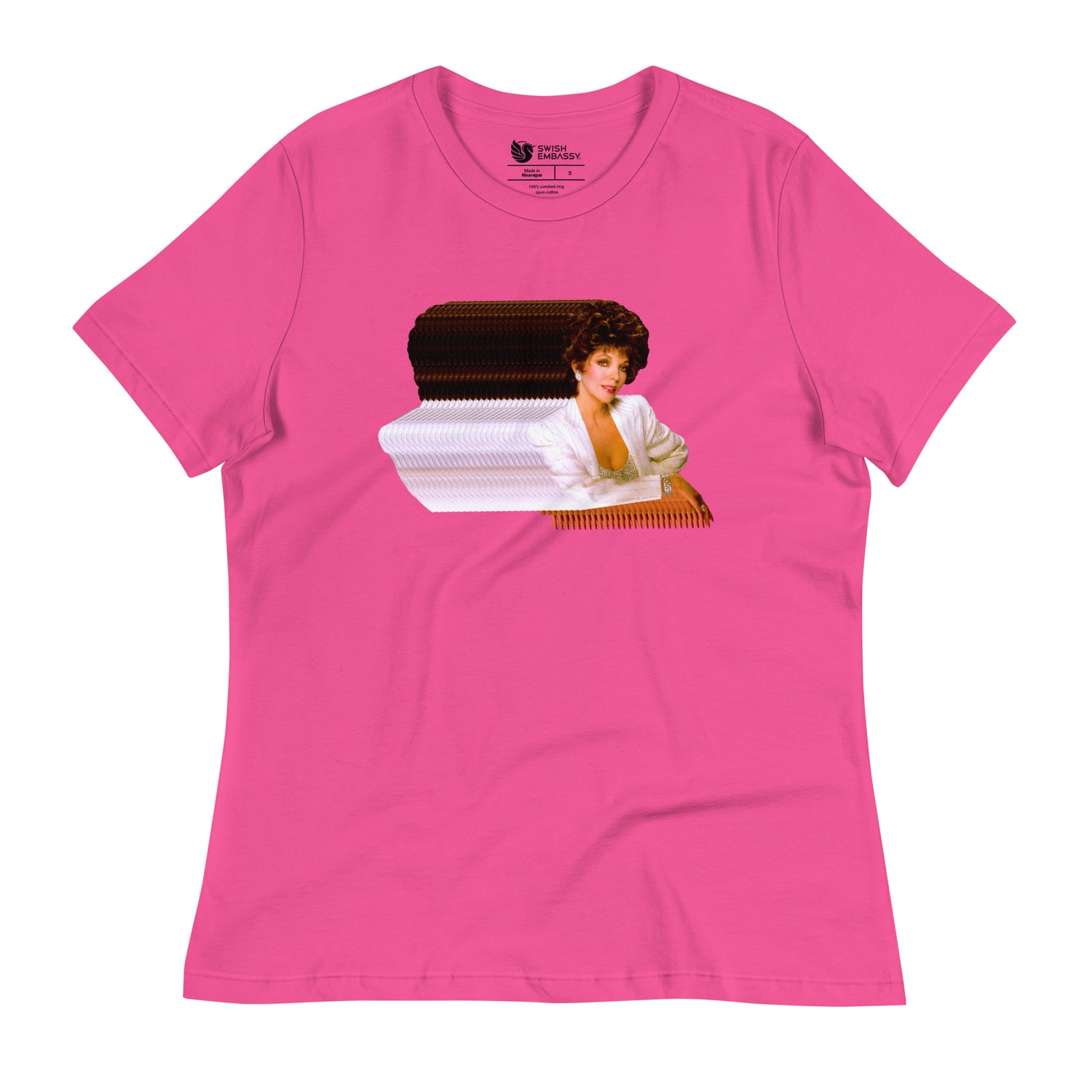 The Shoulderpad Supremacy (Women's Relaxed T-Shirt)-Women's T-Shirts-Swish Embassy