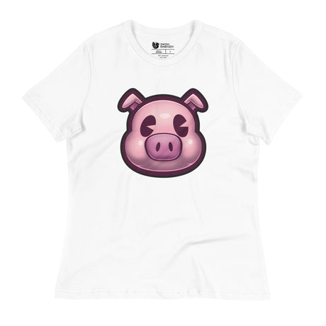 This Little Piggy (Women's Relaxed T-Shirt)-Women's T-Shirts-Swish Embassy