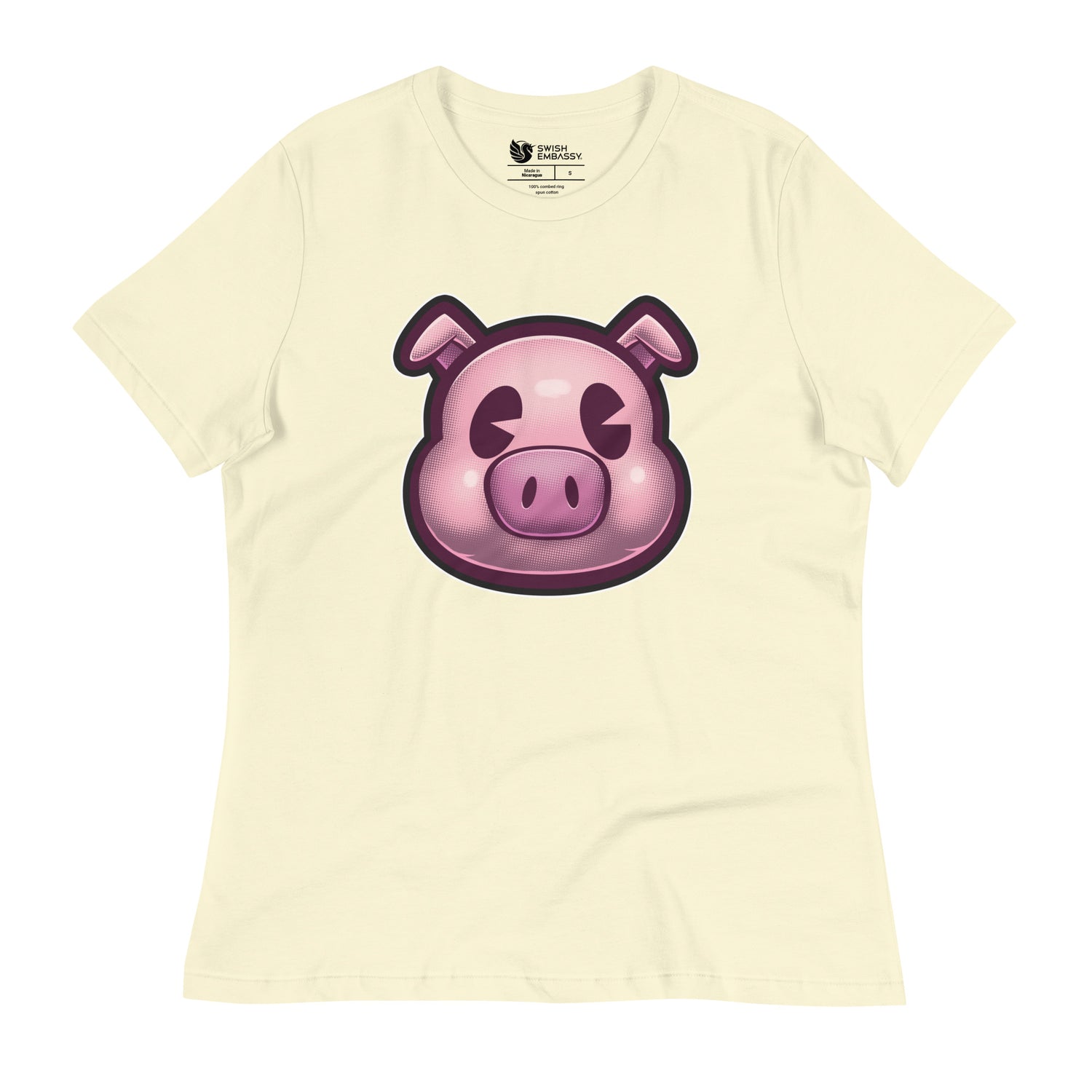 This Little Piggy (Women's Relaxed T-Shirt)-Women's T-Shirts-Swish Embassy