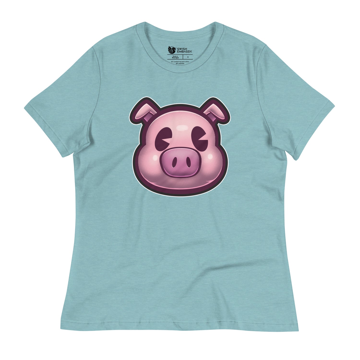 This Little Piggy (Women's Relaxed T-Shirt)-Women's T-Shirts-Swish Embassy