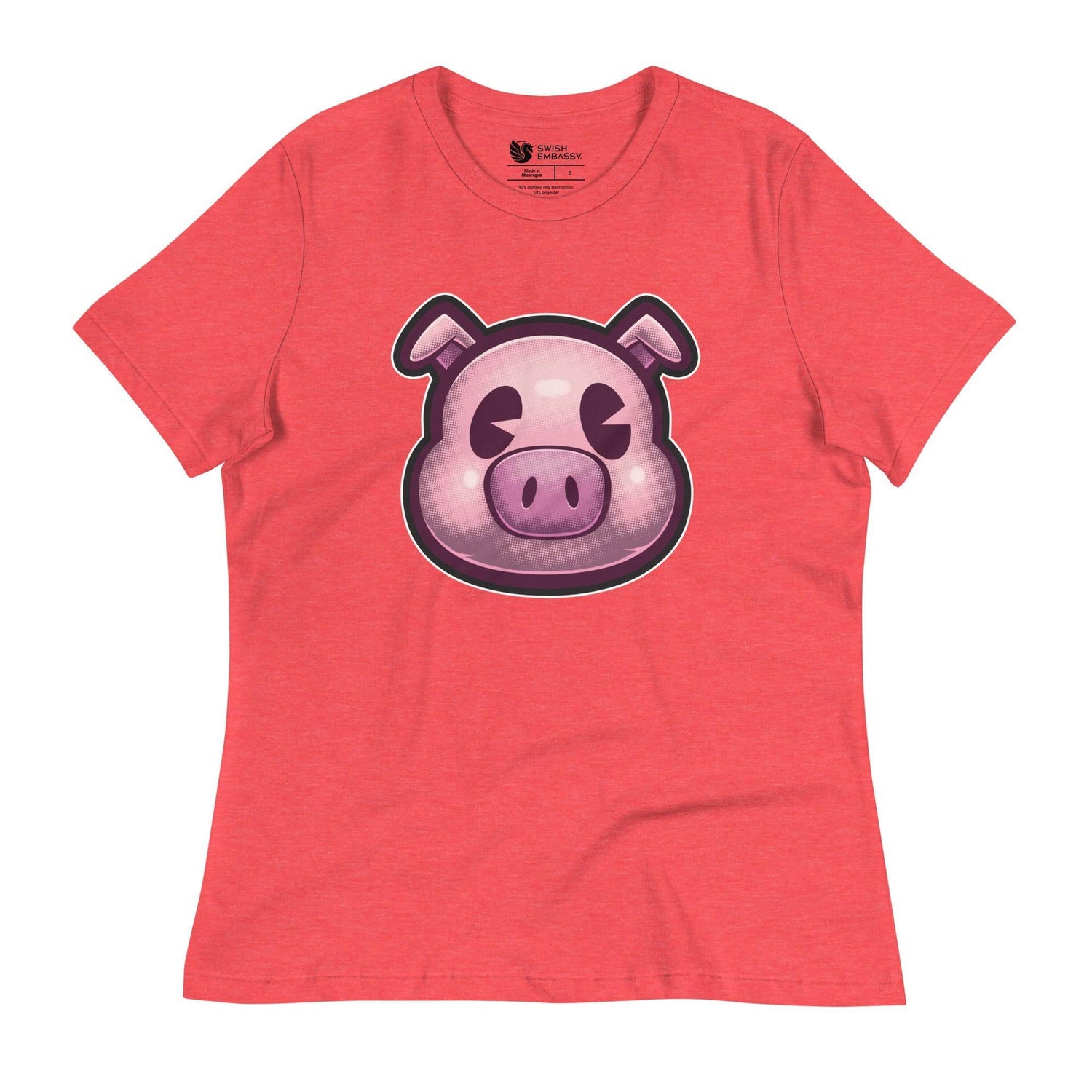 This Little Piggy (Women's Relaxed T-Shirt)-Women's T-Shirts-Swish Embassy