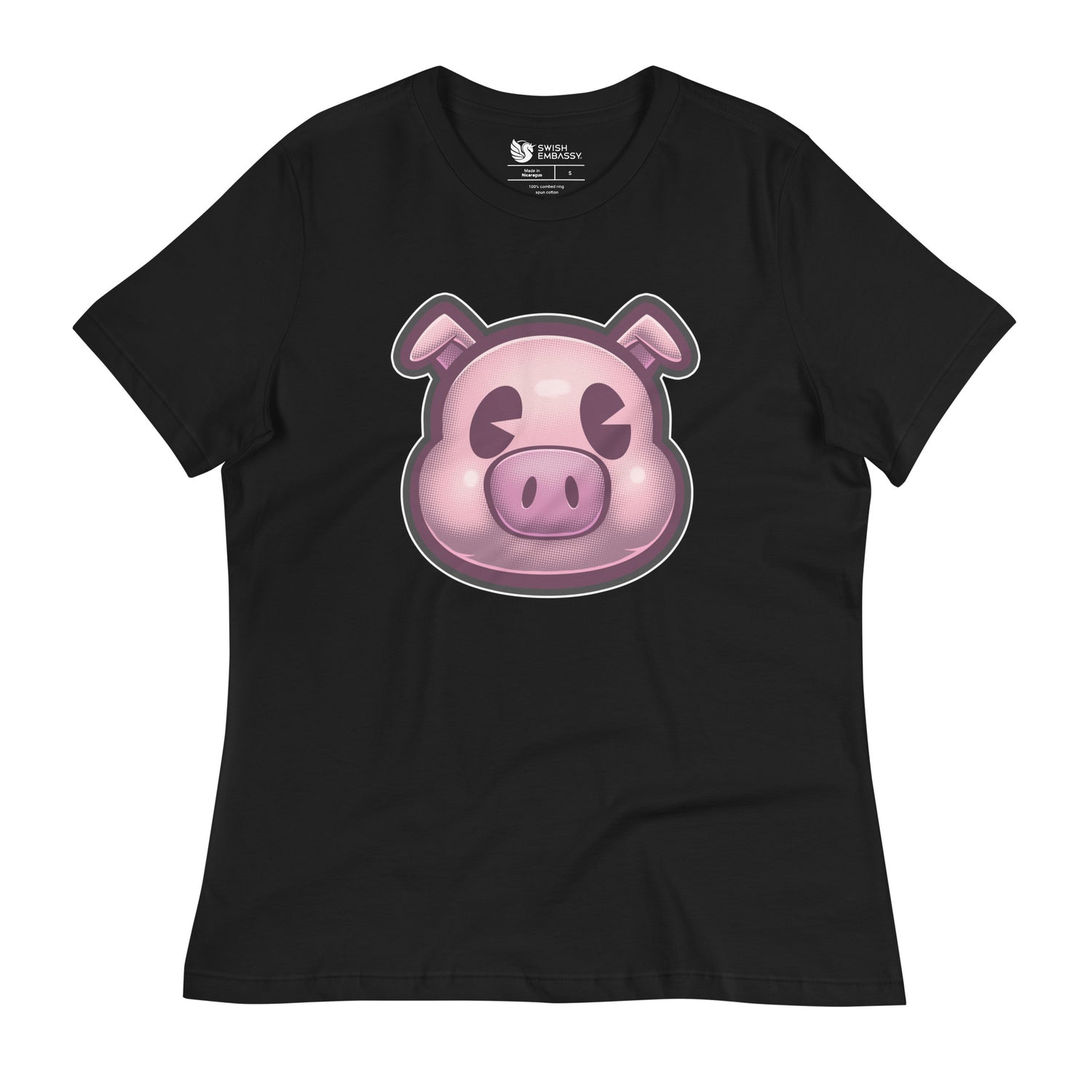 This Little Piggy (Women's Relaxed T-Shirt)-Women's T-Shirts-Swish Embassy