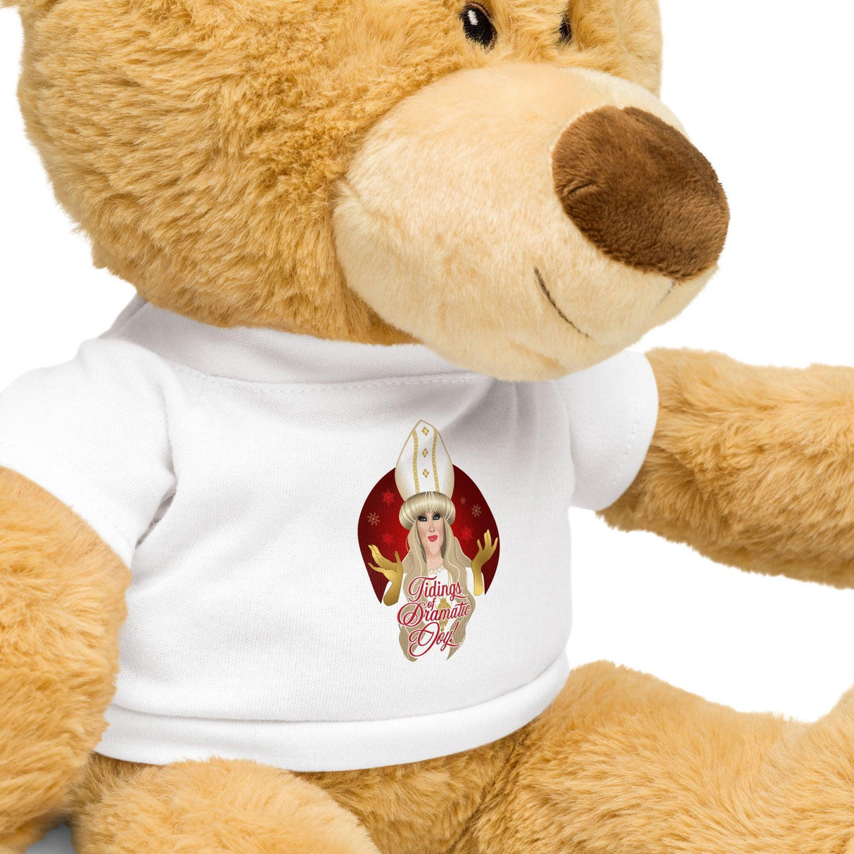 Tidings of Dramatic Joy (Teddy Bear)-Teddy Bears-Swish Embassy