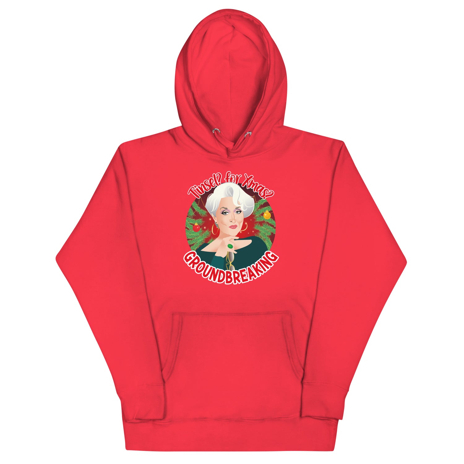 Tinsel for Xmas? Groundbreaking (Hoodie)-Hoodie-Swish Embassy