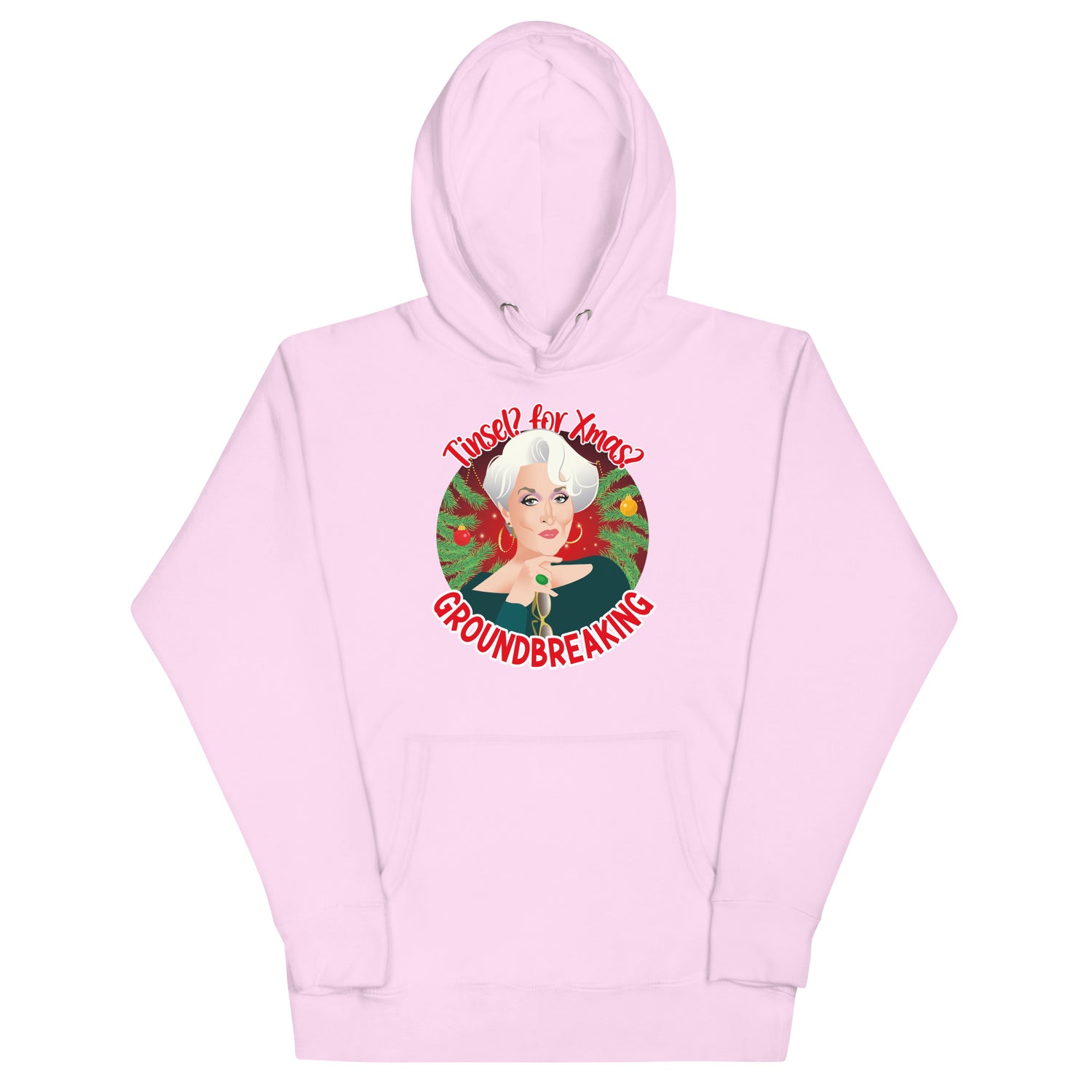 Tinsel for Xmas? Groundbreaking (Hoodie)-Hoodie-Swish Embassy