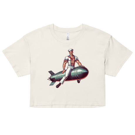 Torpedo Away (Crop Top)-Crop Top-Swish Embassy