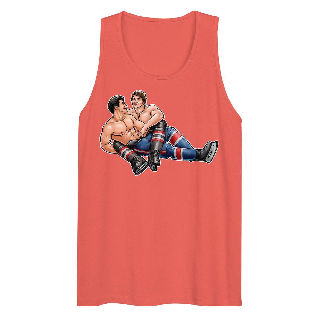 Two Man Advantage (Tank Top)-Tank Top-Swish Embassy
