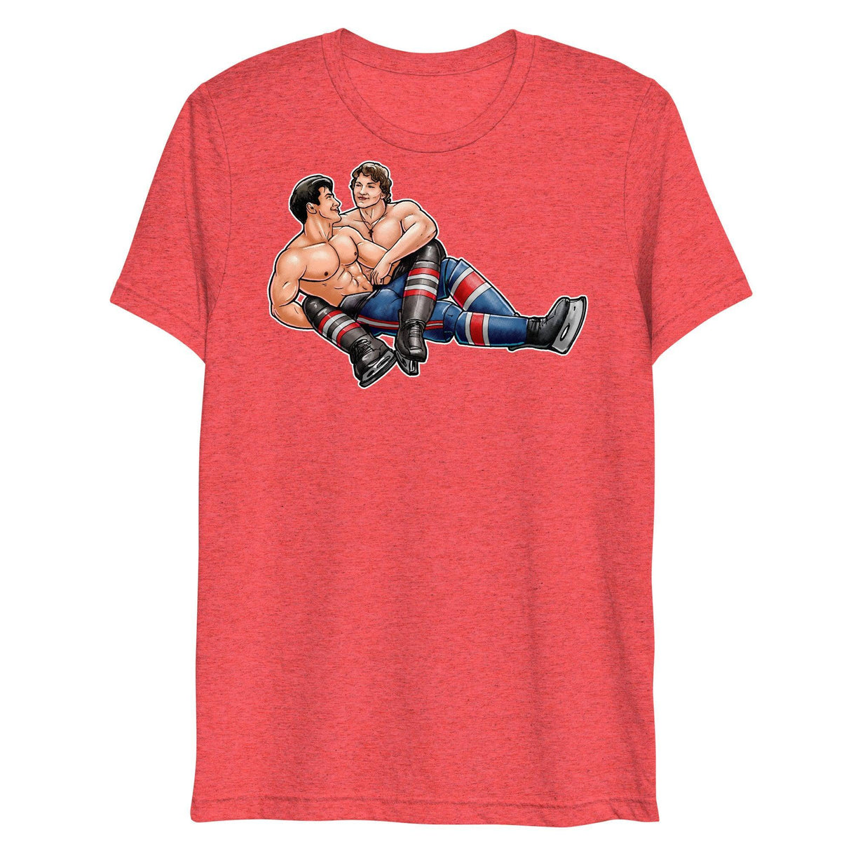 Two Man Advantage (Triblend)-Triblend T-Shirt-Swish Embassy