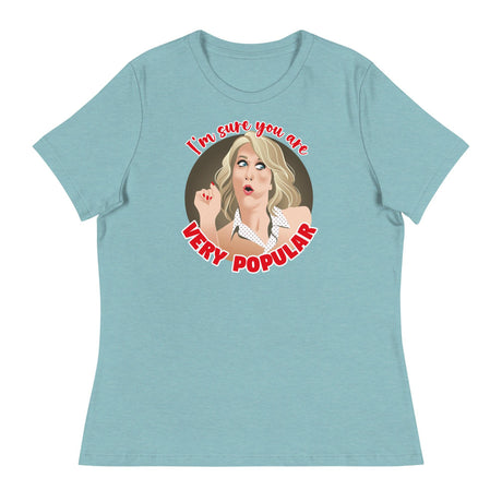 Very Popular (Women's Relaxed T-Shirt)-Women's T-Shirts-Swish Embassy