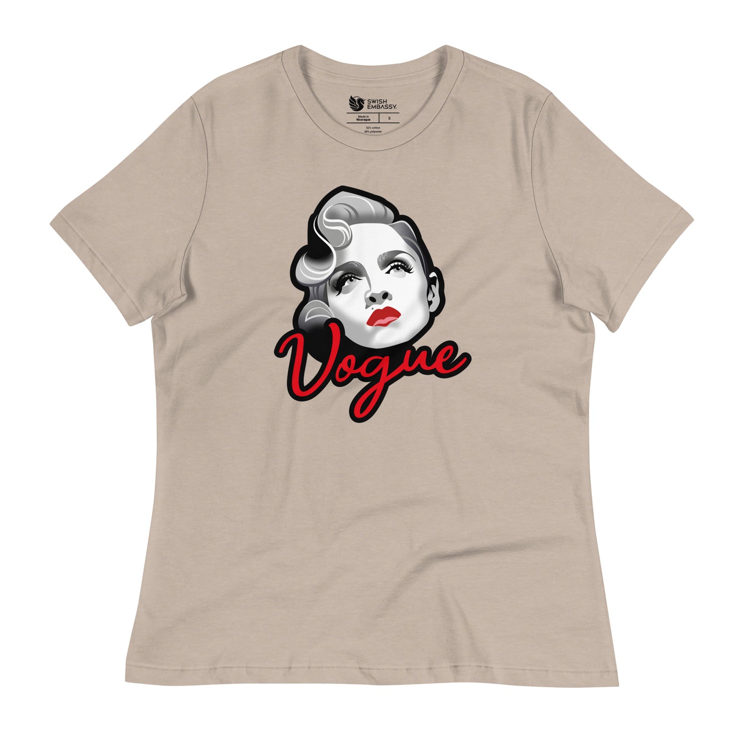 Vogue (Women's Relaxed T-Shirt)-Women's T-Shirts-Swish Embassy