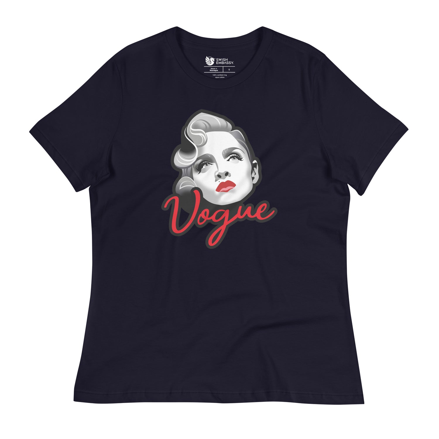 Vogue (Women's Relaxed T-Shirt)-Women's T-Shirts-Swish Embassy