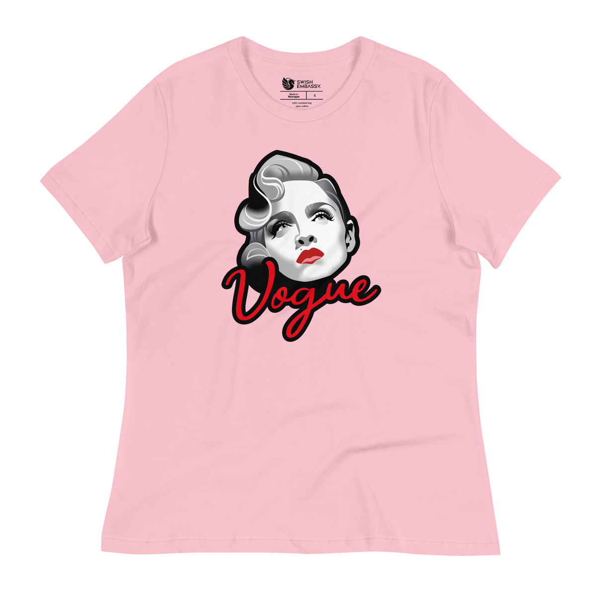 Vogue (Women's Relaxed T-Shirt)-Women's T-Shirts-Swish Embassy