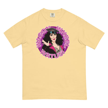 Wagon Wheel Watusi (Boxy Tee)-Boxy T-Shirt-Swish Embassy