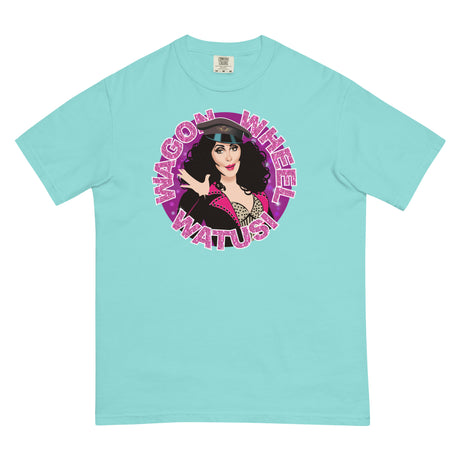 Wagon Wheel Watusi (Boxy Tee)-Boxy T-Shirt-Swish Embassy