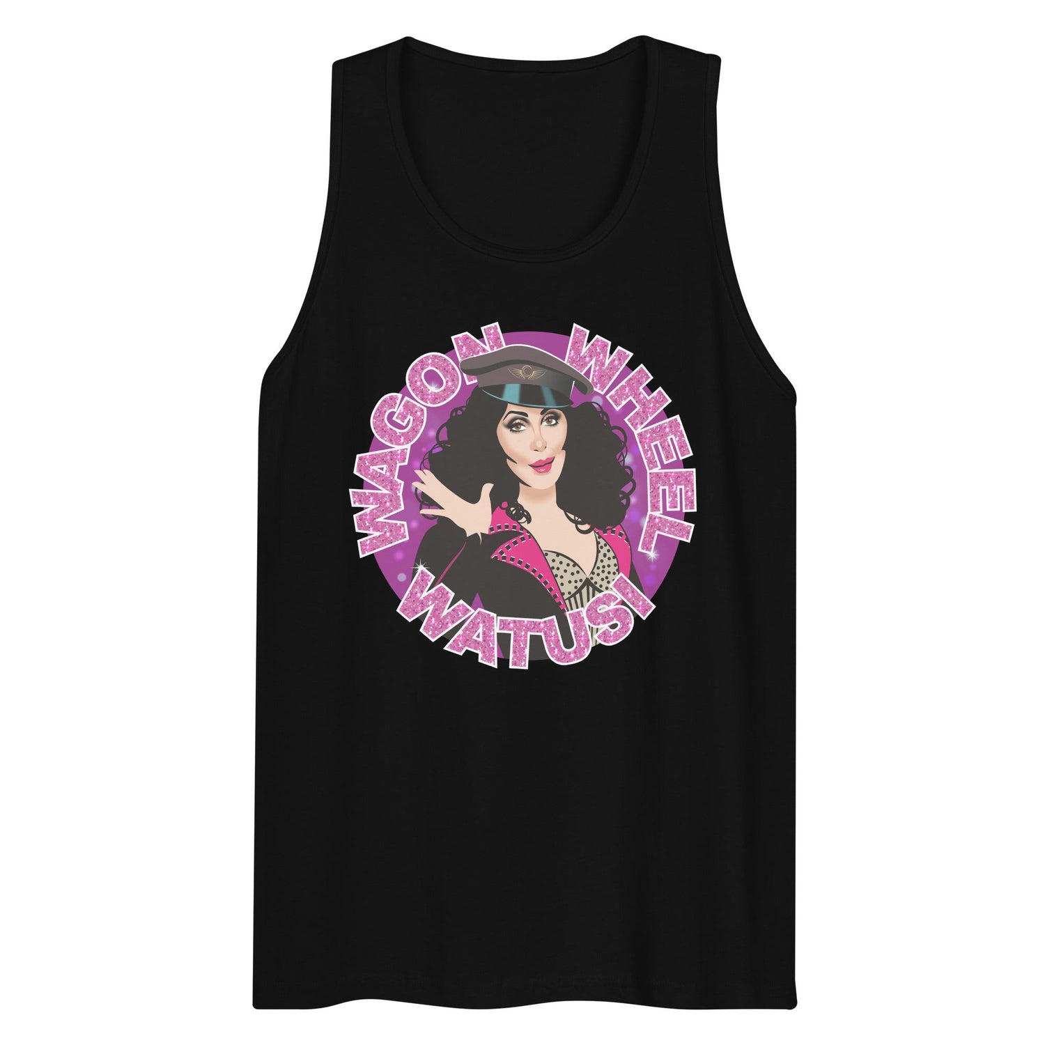 Wagon Wheel Watusi (Tank Top)-Tank Top-Swish Embassy