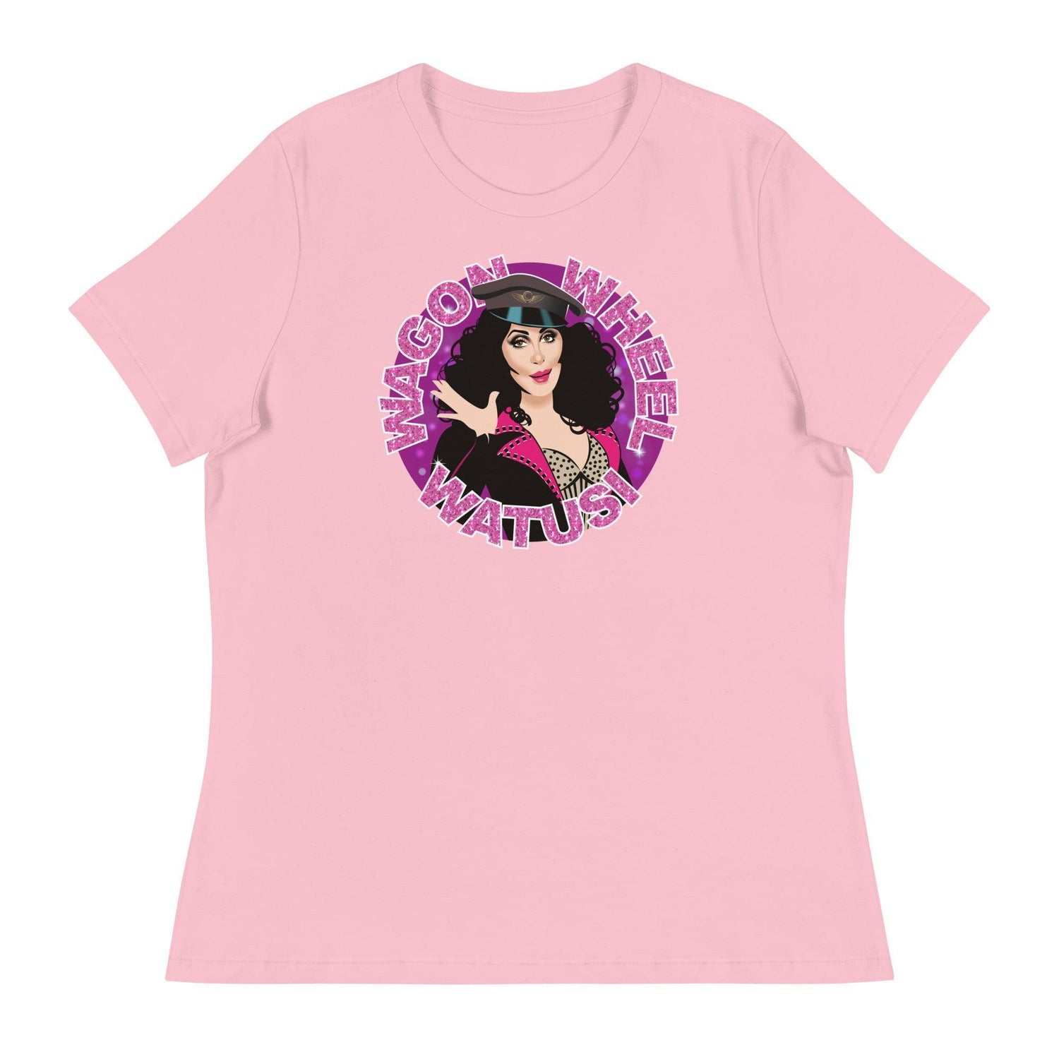 Wagonwheel Watusi (Women's Relaxed T-Shirt)-Women's T-Shirts-Swish Embassy