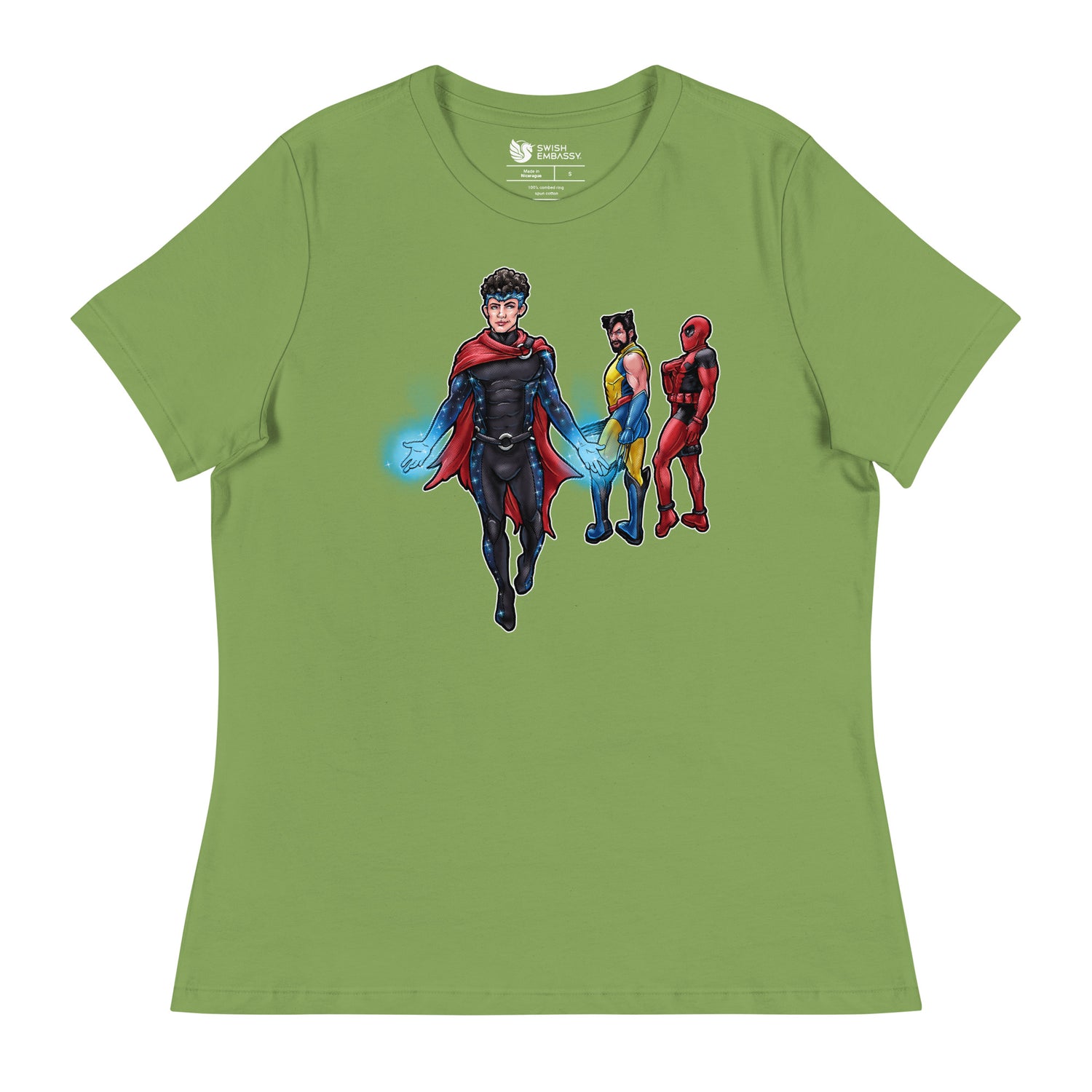 Wanda-ring Eye (Women's Relaxed T-Shirt)-Women's T-Shirts-Swish Embassy