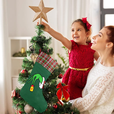 Whiff-Mas (Sequin Christmas Stocking)-Christmas Stockings-Swish Embassy