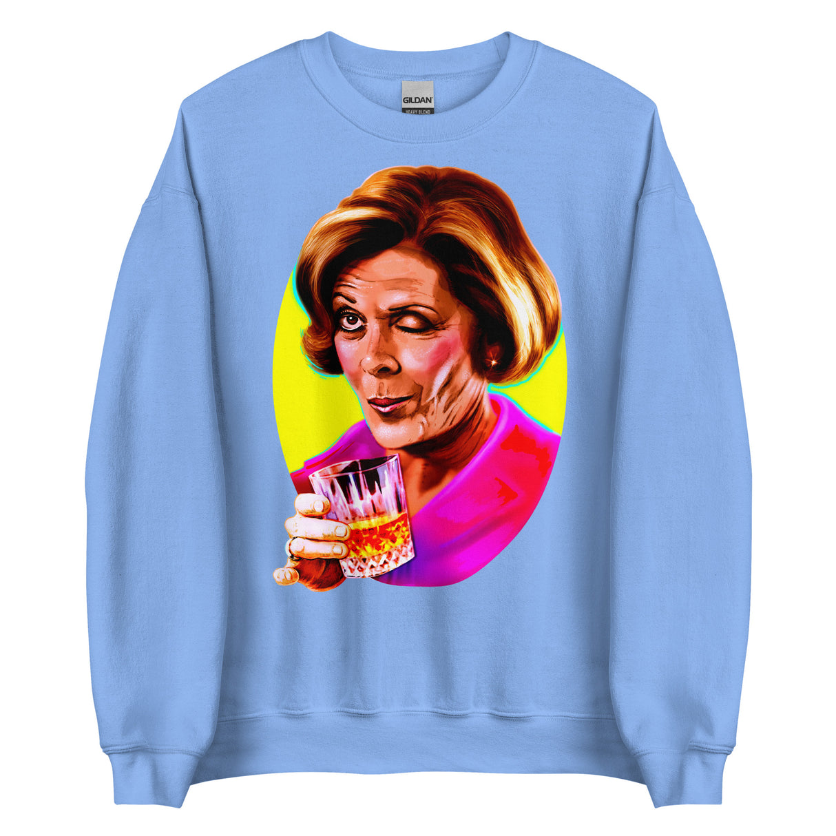Wink and Drink (Sweatshirt)-Sweatshirt-Swish Embassy