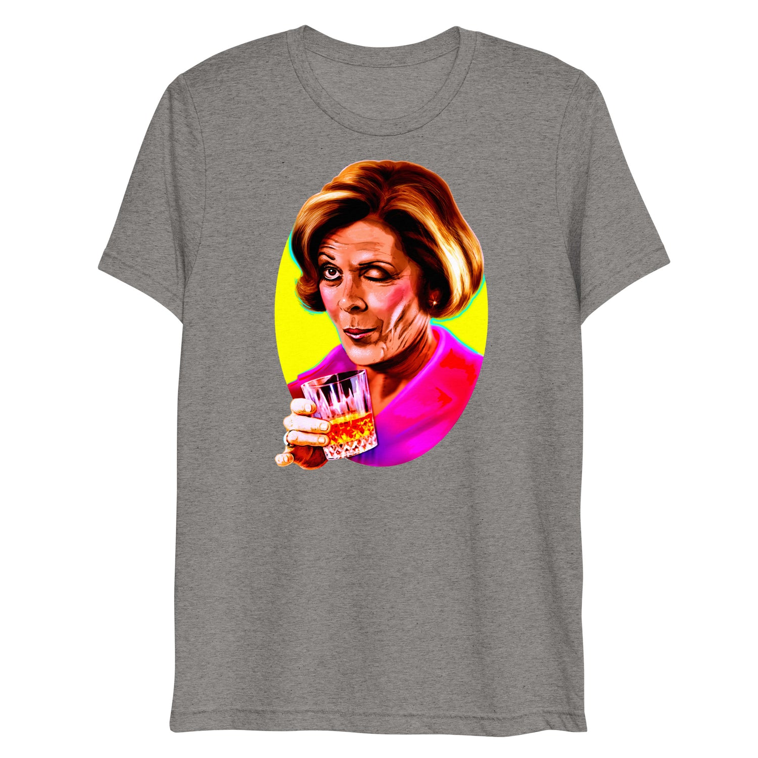 Wink and Drink (Triblend)-Triblend T-Shirt-Swish Embassy