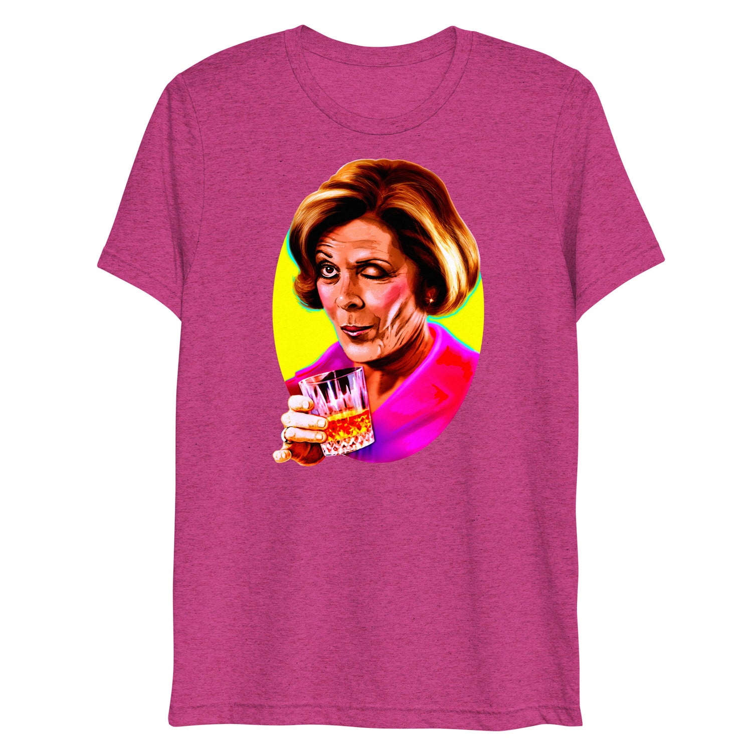 Wink and Drink (Triblend)-Triblend T-Shirt-Swish Embassy