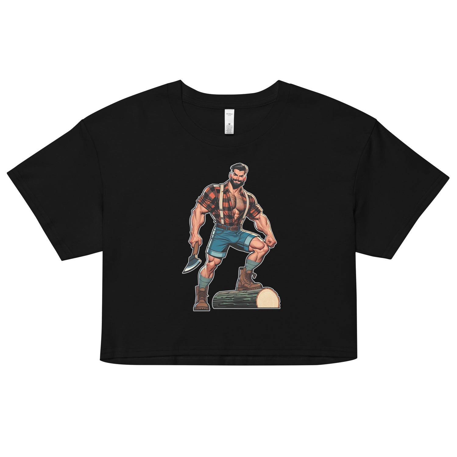 Wood is Good (Crop Top)-Crop Top-Swish Embassy