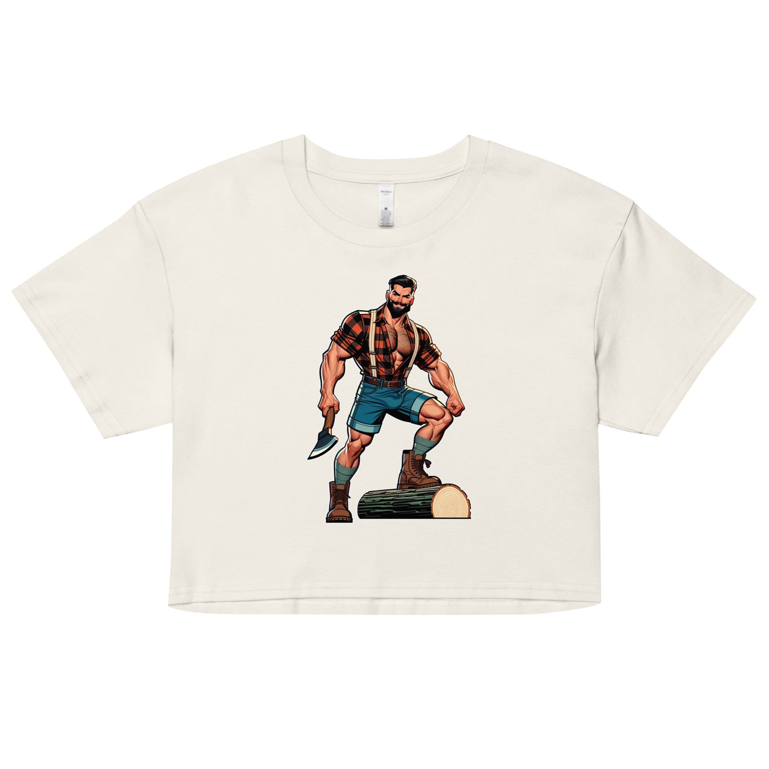 Wood is Good (Crop Top)-Crop Top-Swish Embassy