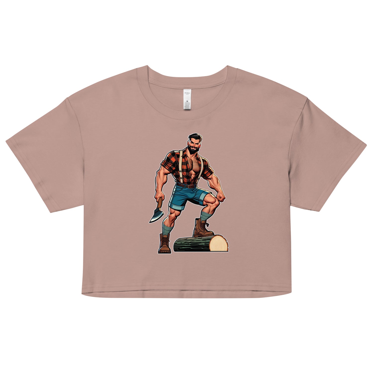 Wood is Good (Crop Top)-Crop Top-Swish Embassy