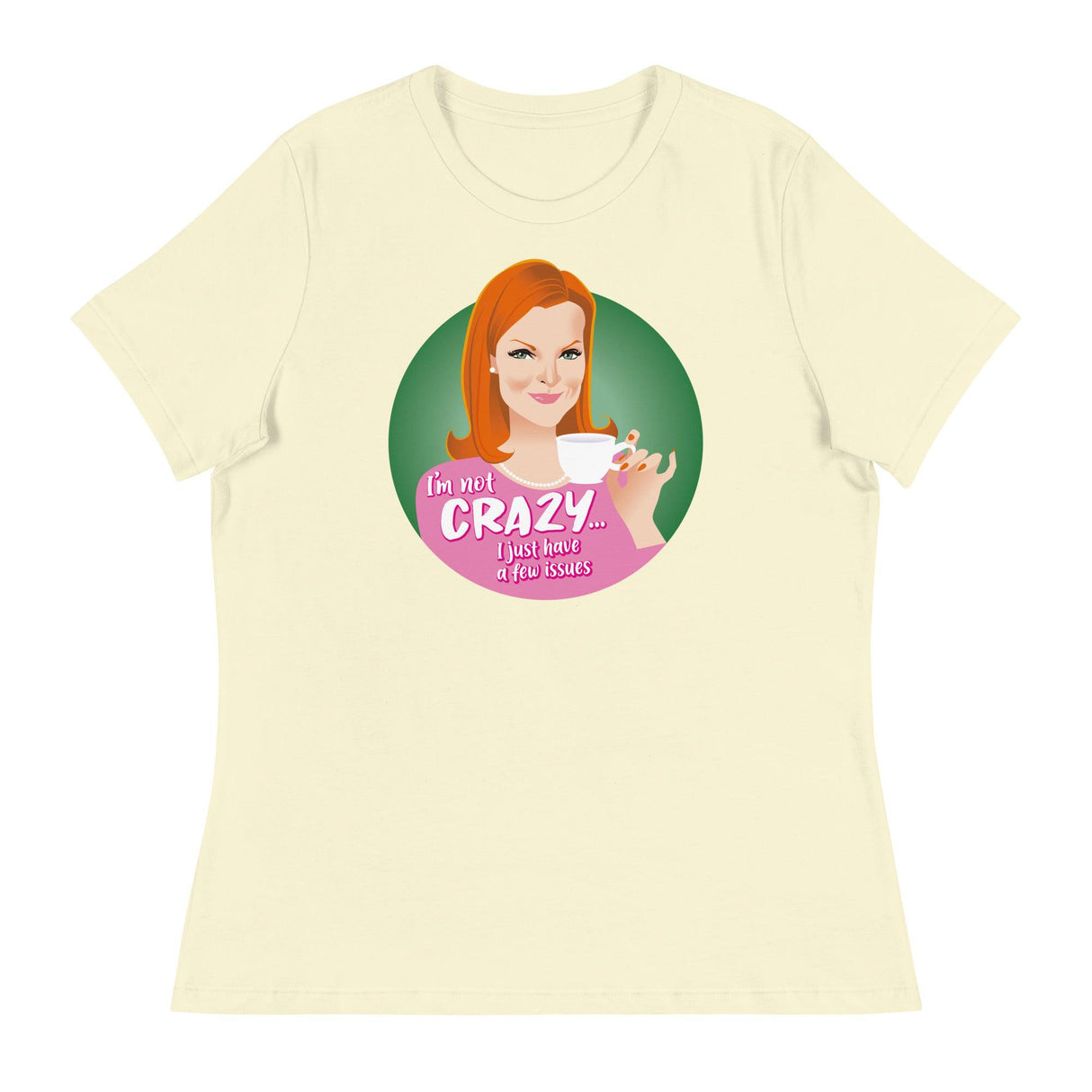 Wysterical (Women's Relaxed T-Shirt)-Women's T-Shirts-Swish Embassy