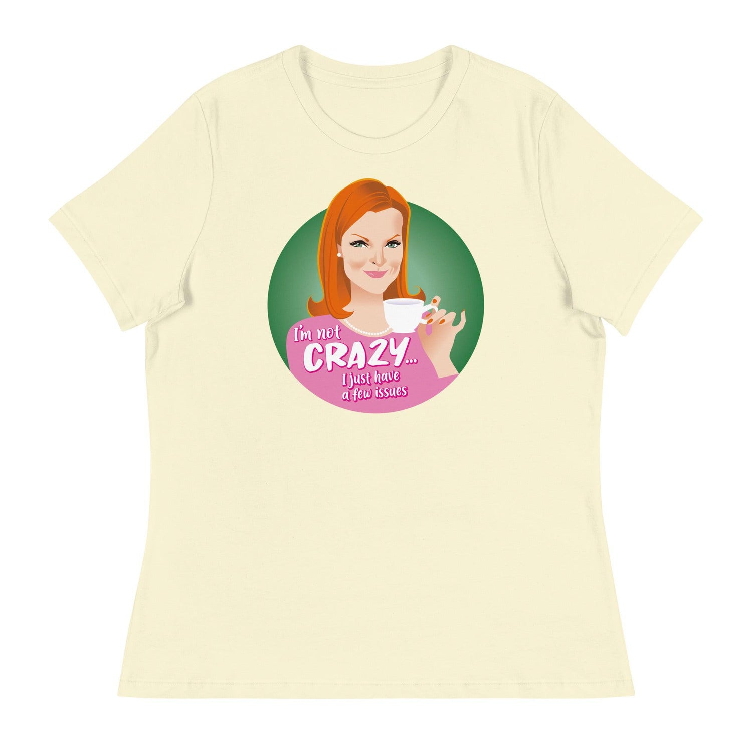 Wysterical (Women's Relaxed T-Shirt)-Women's T-Shirts-Swish Embassy