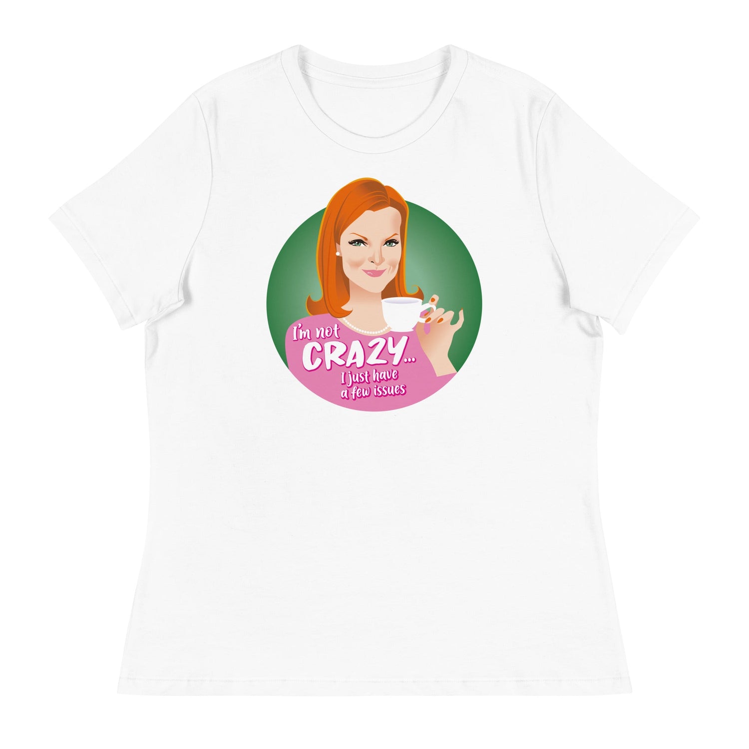 Wysterical (Women's Relaxed T-Shirt)-Women's T-Shirts-Swish Embassy