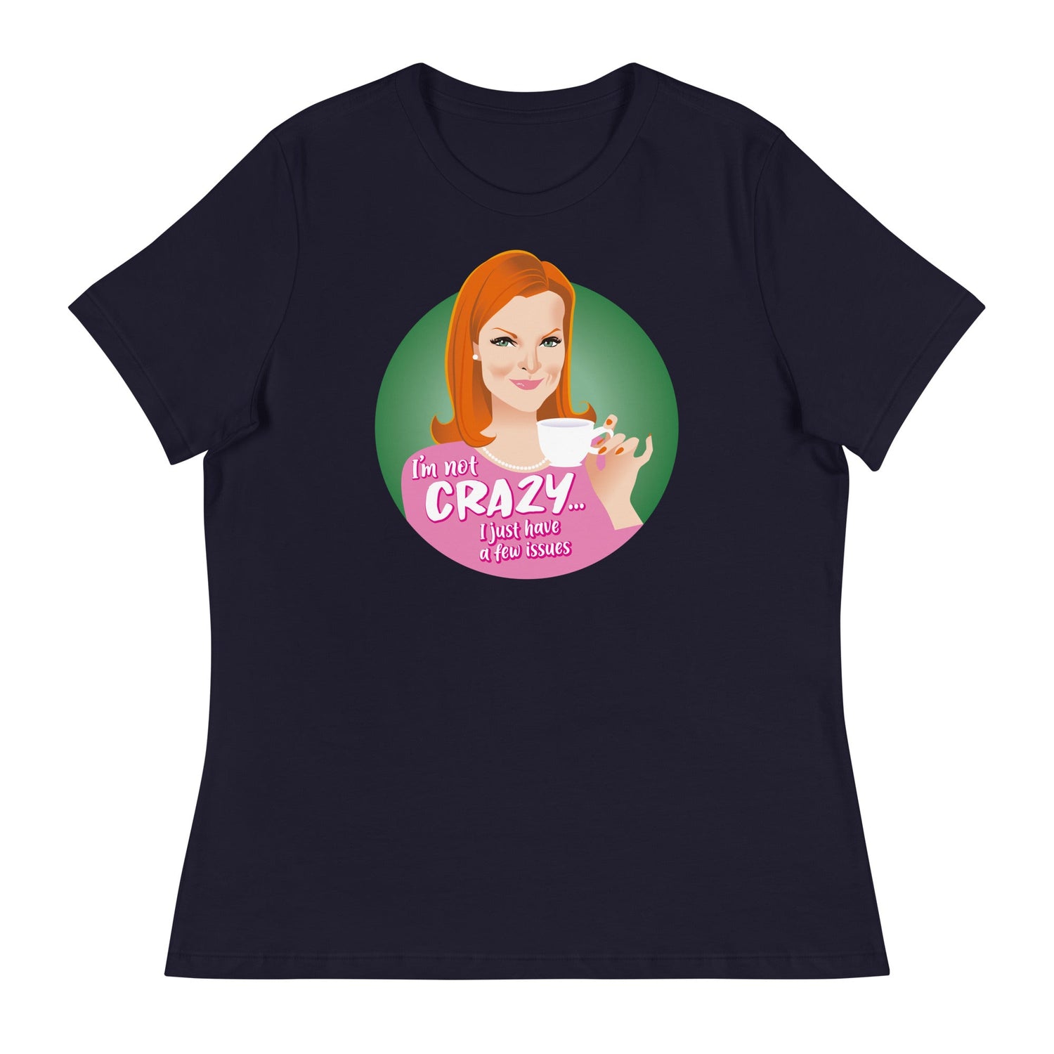 Wysterical (Women's Relaxed T-Shirt)-Women's T-Shirts-Swish Embassy