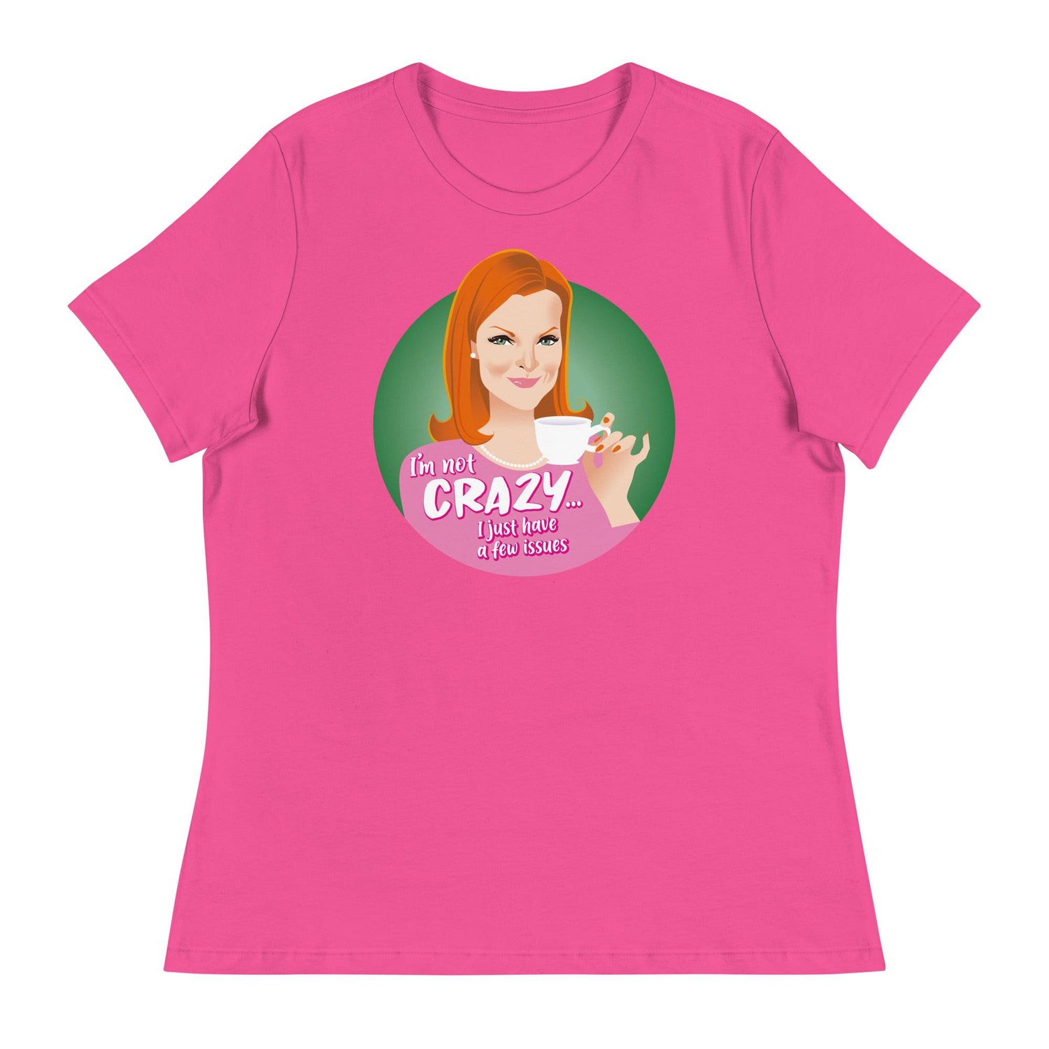 Wysterical (Women's Relaxed T-Shirt)-Women's T-Shirts-Swish Embassy