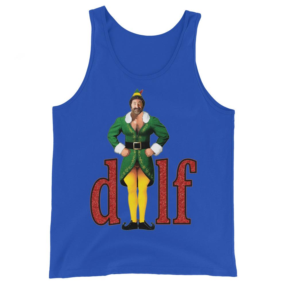 XMas DILF (Tank Top)-Christmas Tank Tops-Swish Embassy