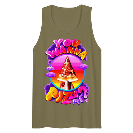 You Wanna Pizza Me? (Tank Top)-Tank Top-Swish Embassy