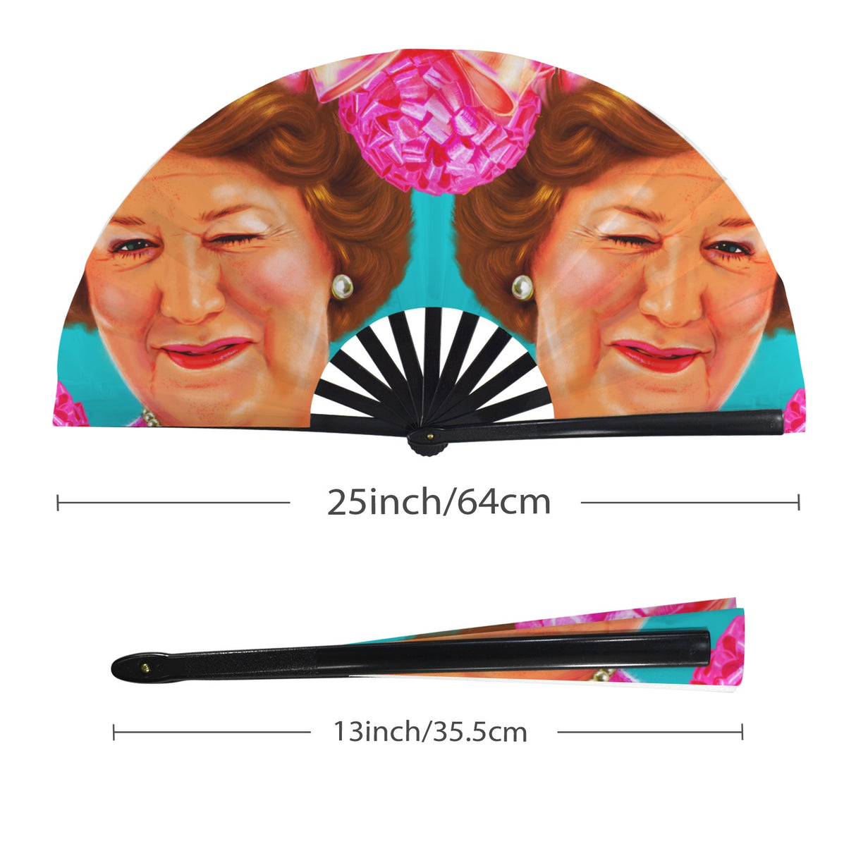 Delicate and Refined (Folding Clack Fan)