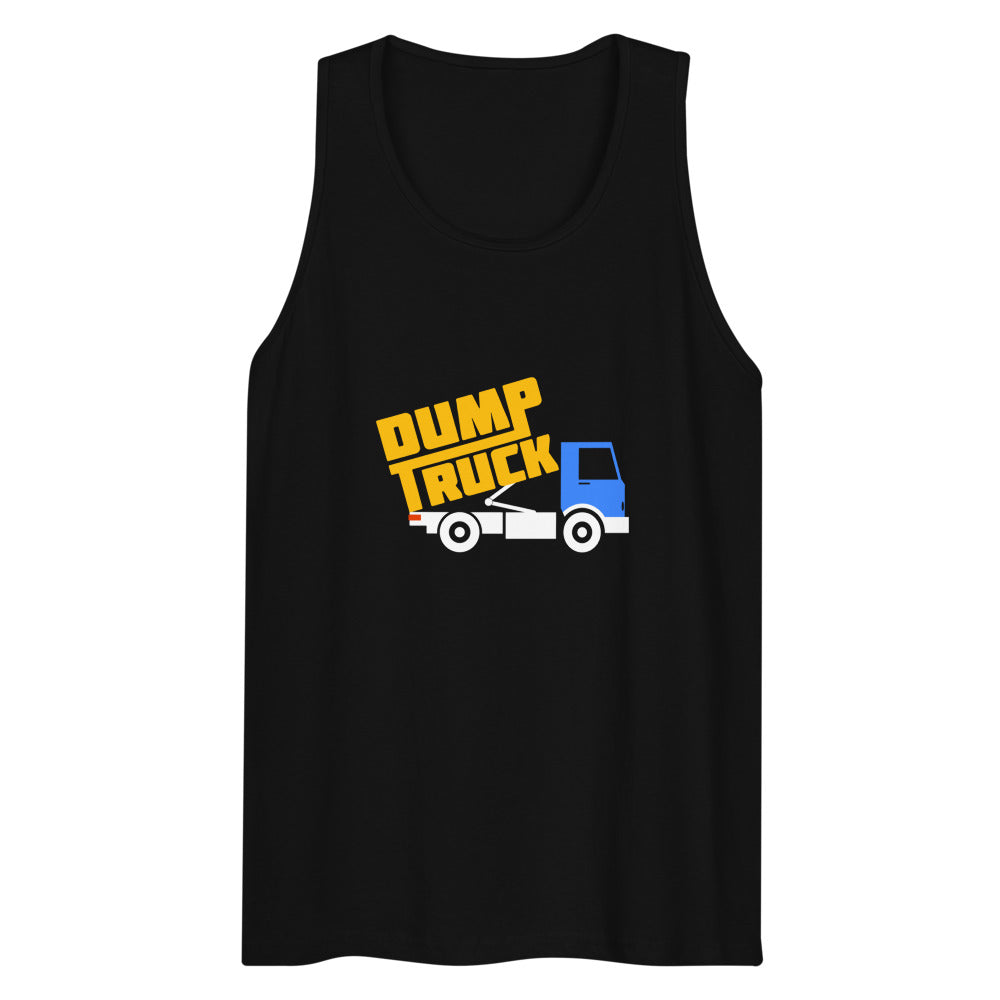 Dump Truck (Tank Top) - Black