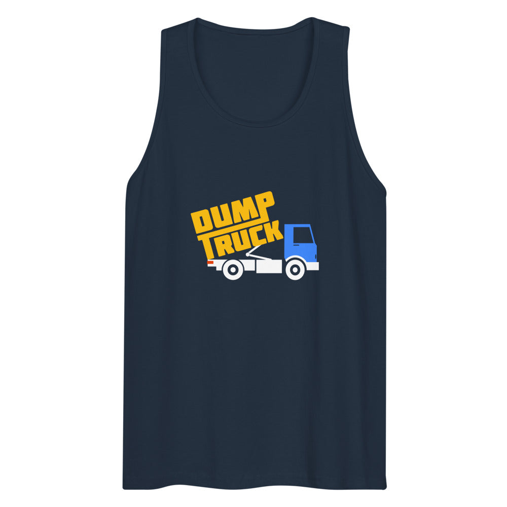 Dump Truck (Tank Top) - Navy
