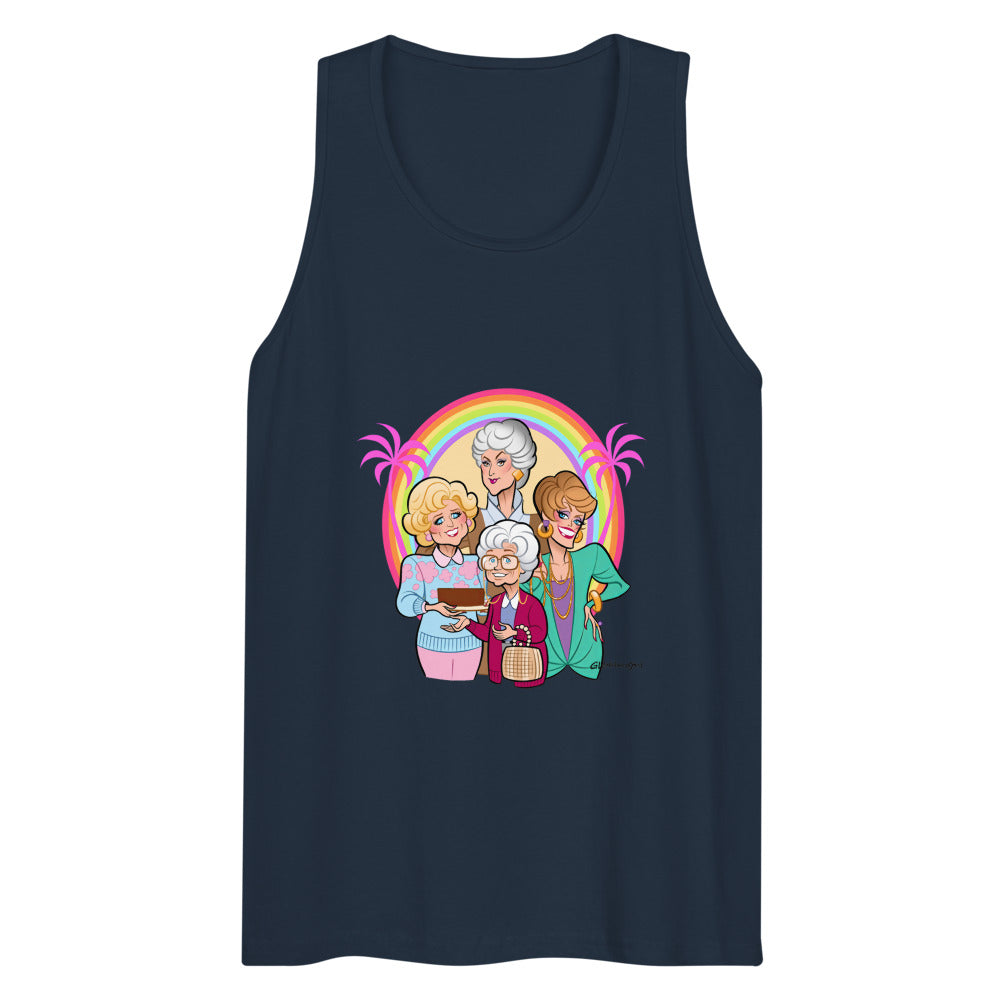 Miami is Proud (Tank Top) - Navy