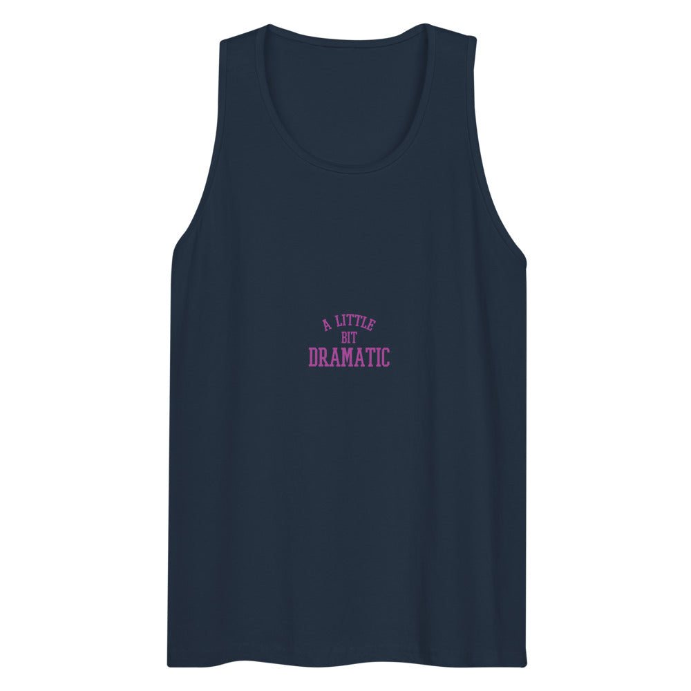 A Little Bit Dramatic (Tank Top) - Navy
