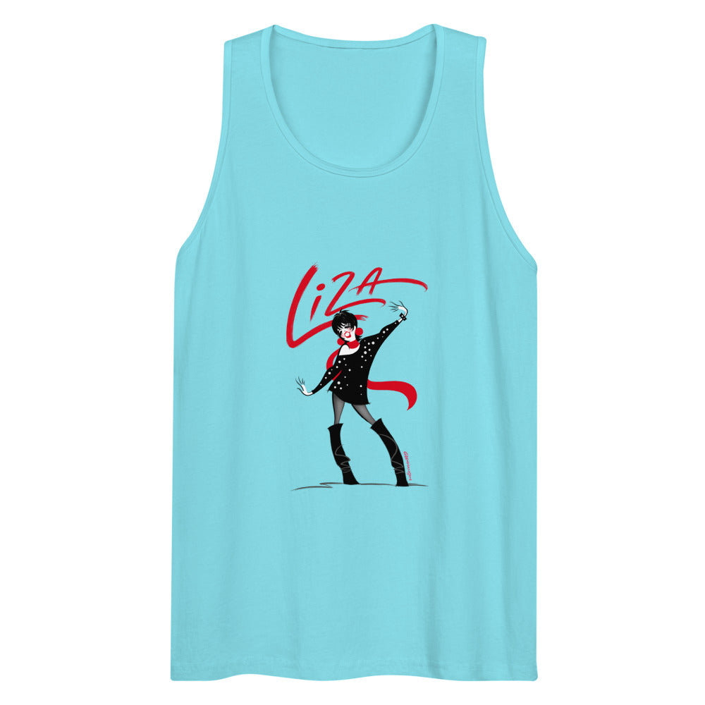 Life’s a Cabaret (Tank Top) - Pacific Blue