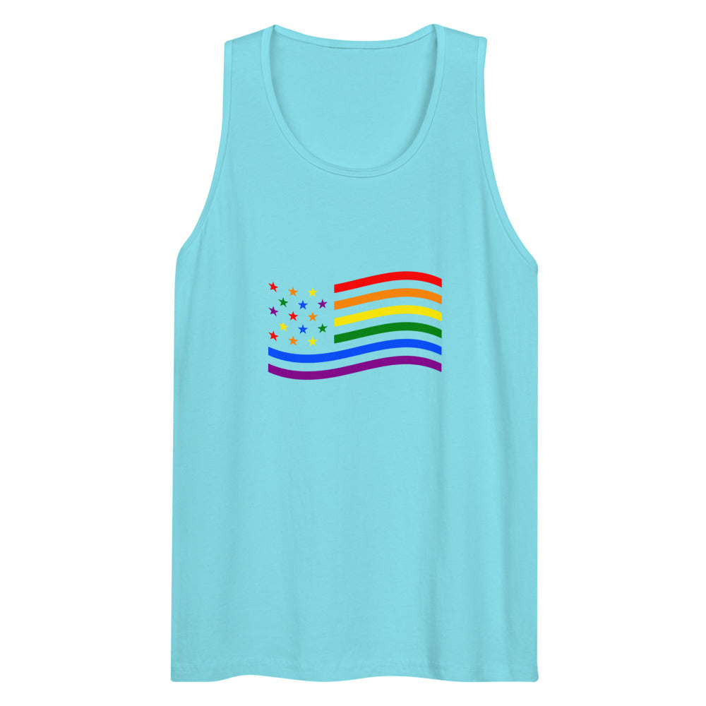 Pride in the USA (Tank Top) - Pacific Blue