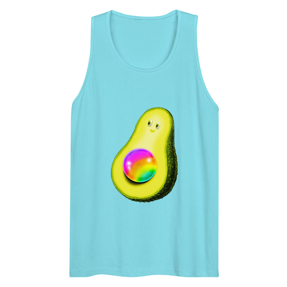 Guac of Ages (Tank Top) - Pacific Blue