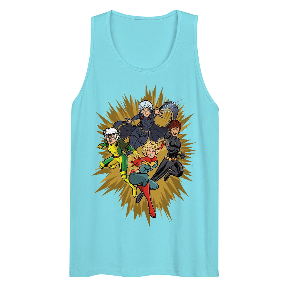 Fantastic Four (Tank Top) - Pacific Blue