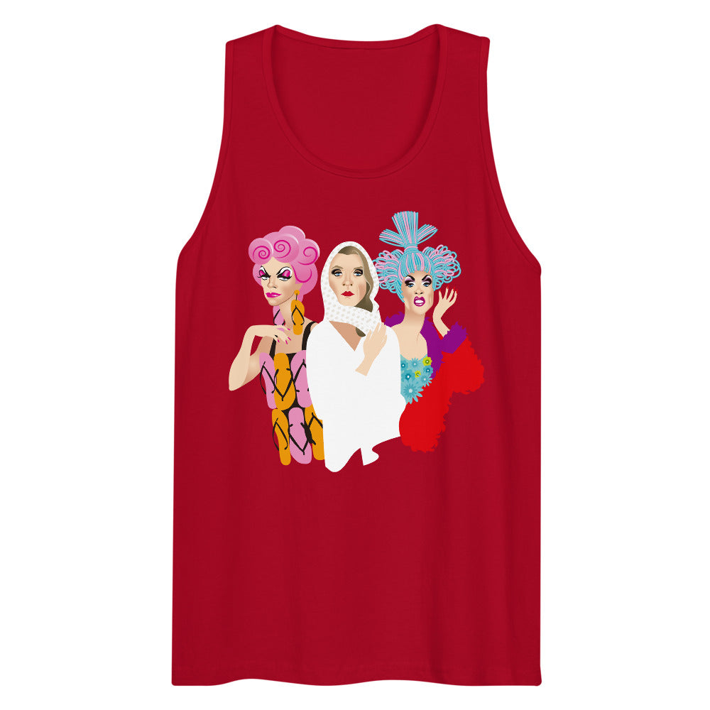 Queens of the Desert (Tank Top) - Red