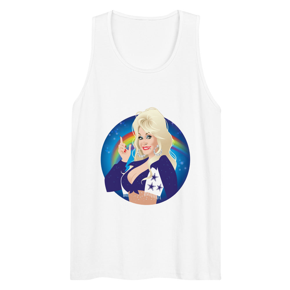 Here Comes the Rainbow (Tank Top) - White