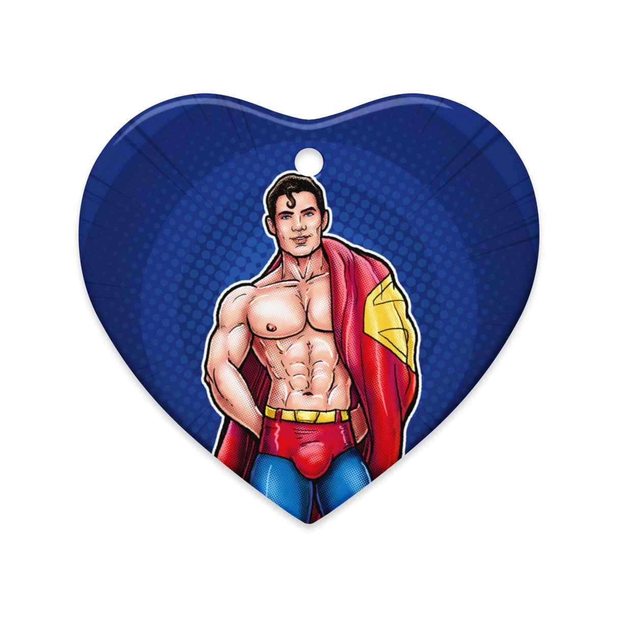 Big Red (Ceramic ornament)-Ceramic Ornament-Swish Embassy