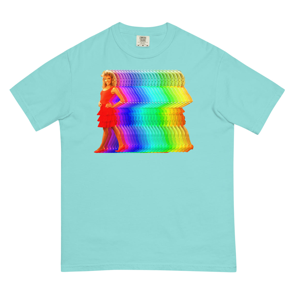 Can’T Get Hue Outta My Head (Boxy Tee)-Boxy T-Shirt-Swish Embassy